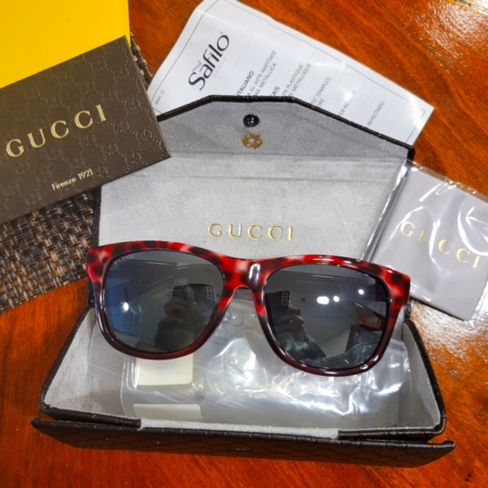 100% AUTHENTIC GUCCI SUNGLASSES NEW GG3735 Mirrored Classy GLAMOR LIGHTWEIGHT